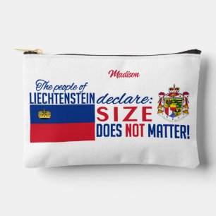 Pochette À Accessoires Funny Liechtenstein Nom personnalisé