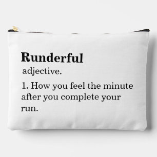 Pochette À Accessoires Funny Marathon Runner Sport Pour Elle