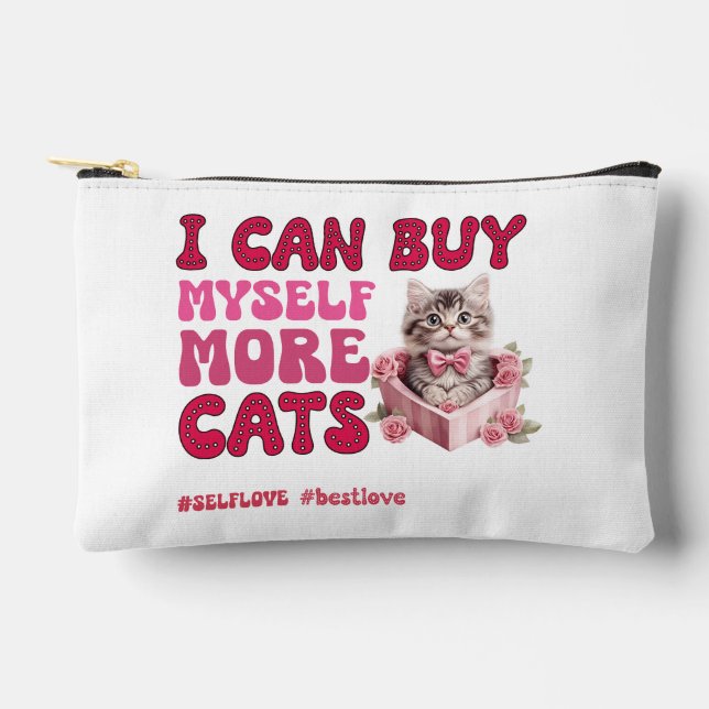 Pochette À Accessoires Funny Saint Valentin Amour de soi (Recto)