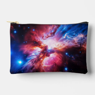 Pochette À Accessoires Galaxie d'étoiles de l'espace de nébuleuse colorée