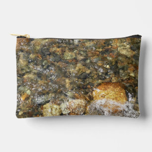 Pochette À Accessoires Galets Brown et gris naturel Abstrait