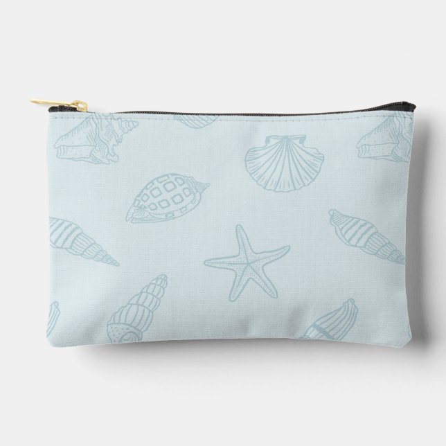 Pochette À Accessoires Gardiens côtiers Bleu de mer (Recto)