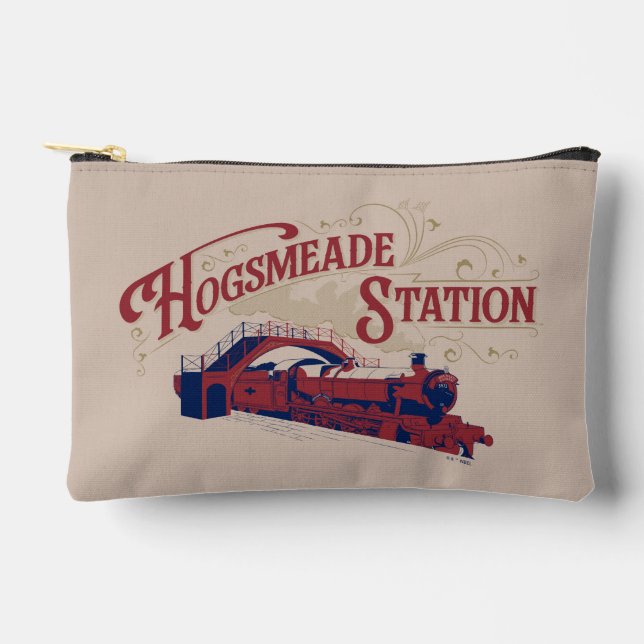 Pochette À Accessoires Gare de HOGSMEADE Graphique Vintage (Recto)
