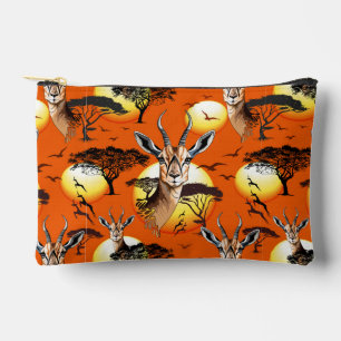 Pochette À Accessoires Gazelle Antelope africaine animal sauvage