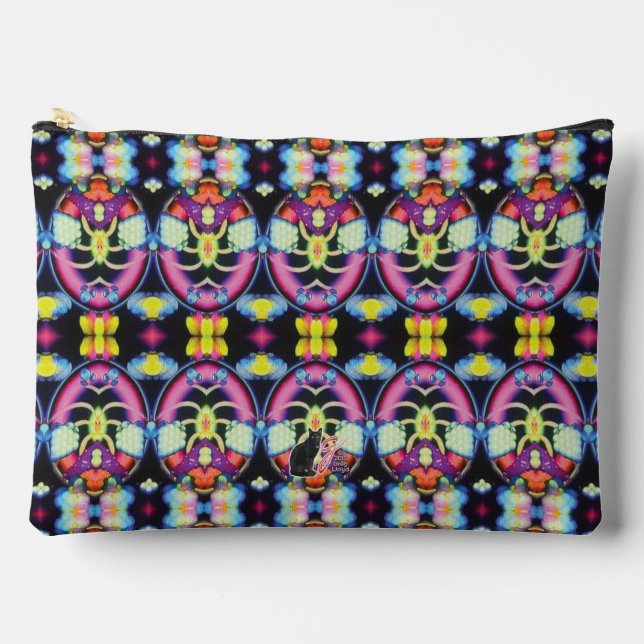 Pochette À Accessoires Geomicules KCFX  (Recto)