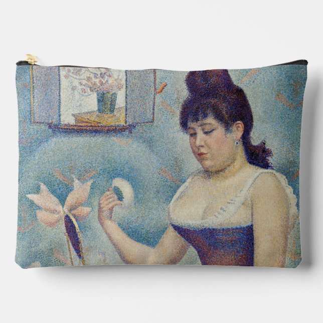 Pochette À Accessoires Georges Seurat - Jeune Femme Se Poussant (Recto)