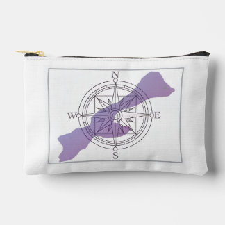 Pochette À Accessoires Get Your Bearings Compass Island Sm Zipper Pouch