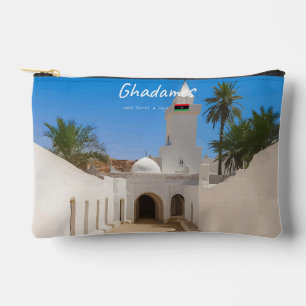 Pochette À Accessoires Ghadames, Libye - Mosquée Blanche