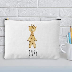 Pochette À Accessoires Giraffe monogramme, enfants mignons