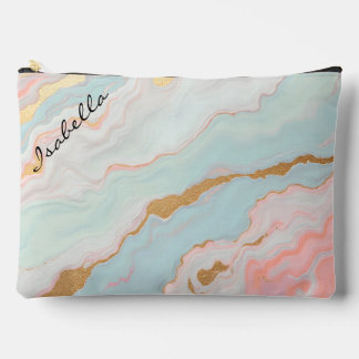 Pochette À Accessoires Gold Luxury Popular Blush Pink Mint Collection