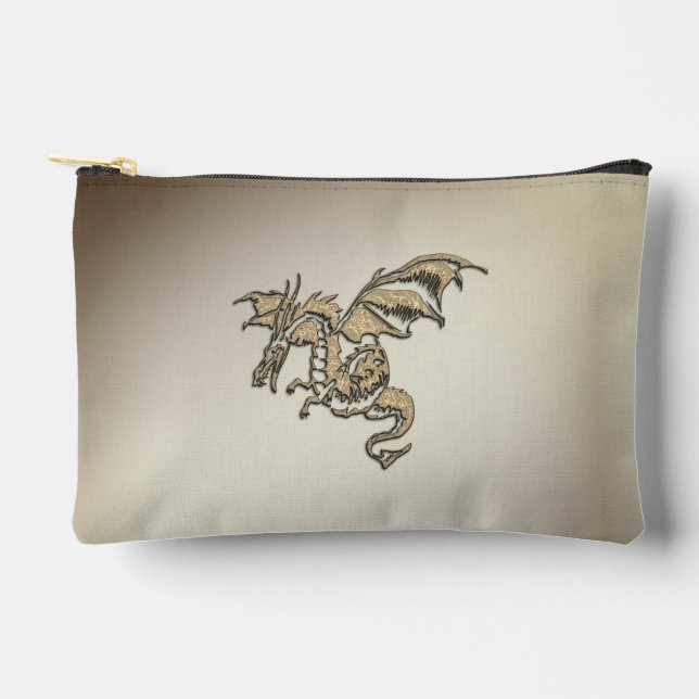 Pochette À Accessoires Golden Dragon (Recto)