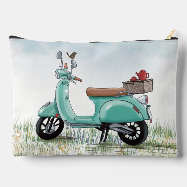 Pochette À Accessoires Grand scooter  (Verso)
