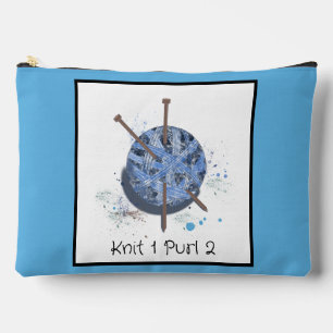 Pochette À Accessoires Grand Tricot