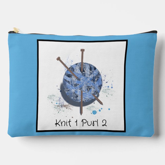 Pochette À Accessoires Grand Tricot (Recto)