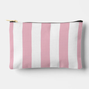 Pochette À Accessoires Grandes Pink, Grandes Blances, Motif Gratté