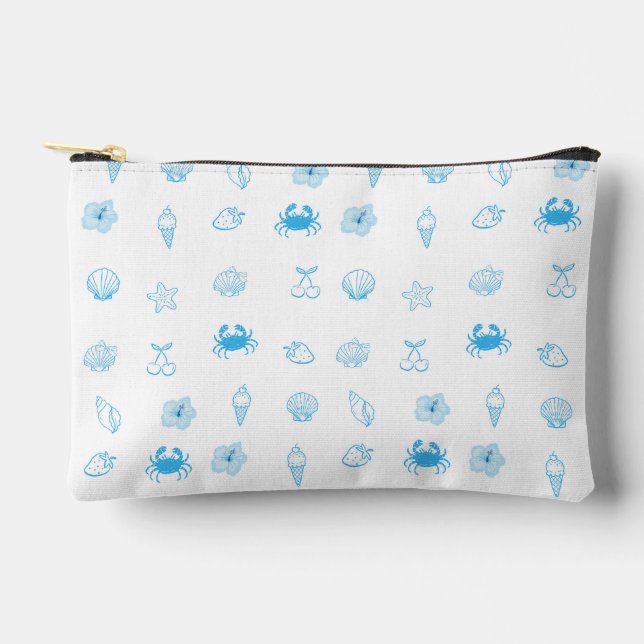 Pochette À Accessoires Greek Beach Minimalist (Recto)