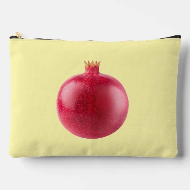 Pochette À Accessoires Grenade rouge entière fraîche, fruit, nourriture s (Recto)