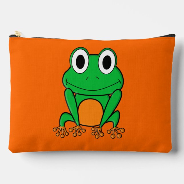 Pochette À Accessoires Grenouille verte (Recto)