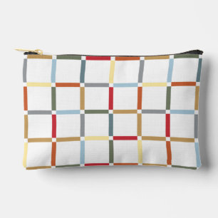 Pochette À Accessoires Grille colorée avec espace négatif Moyenne d'inspi