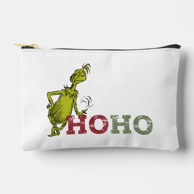 Pochette À Accessoires Grinch | Ho Ho Ho (Recto)