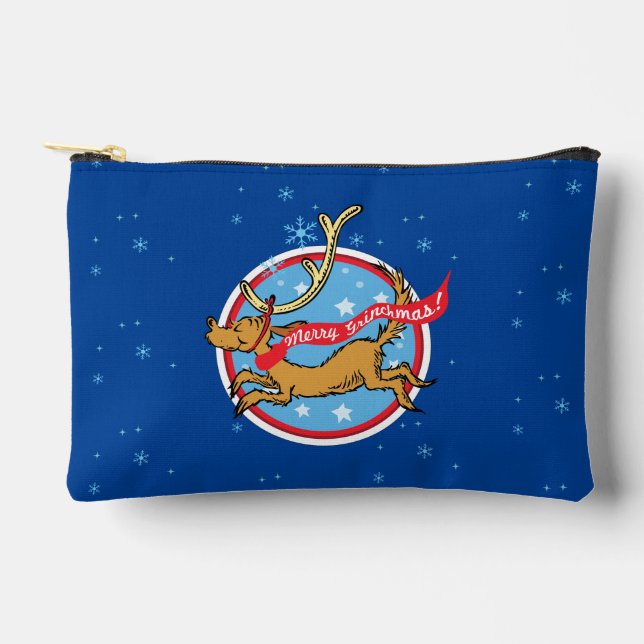 Pochette À Accessoires Grinch | Joyeux Grinchmas, Max ! (Recto)