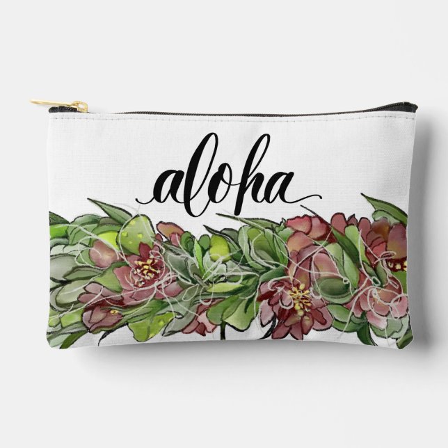 Pochette À Accessoires Haku Lei Aloha Pouch (Recto)