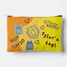 Hanoukka Dreidel Jeu Accessoire Pouch