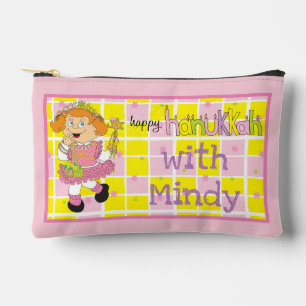 Pochette À Accessoires Hanoukka Joli en rose Tootsie Joue Dreidel