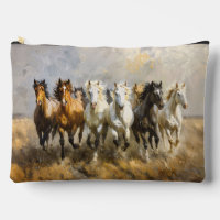 Harde de Cheval Galloping Mustang Peinture