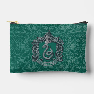 Pochette À Accessoires Harry Potter | Blason de Serpentard Vert