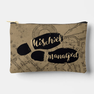 Pochette À Accessoires Harry Potter | MISCHIEF MANAGED™ Mappage Empreinte