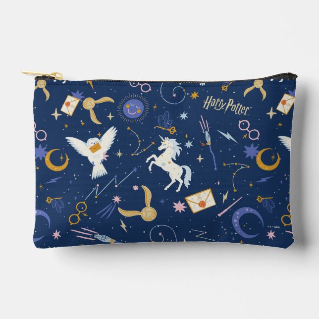 Pochette À Accessoires HARRY POTTER™ Motif Iconique du Solstice d'Été (Recto)