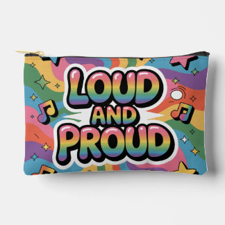 Pochette À Accessoires HAUT ET FIER | Allié de la fierté LGBTQ+