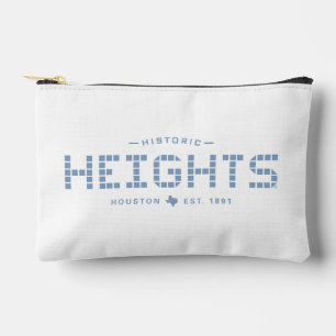 Pochette À Accessoires Hauteurs Carrelage, Carrelage Bleu, Houston Height