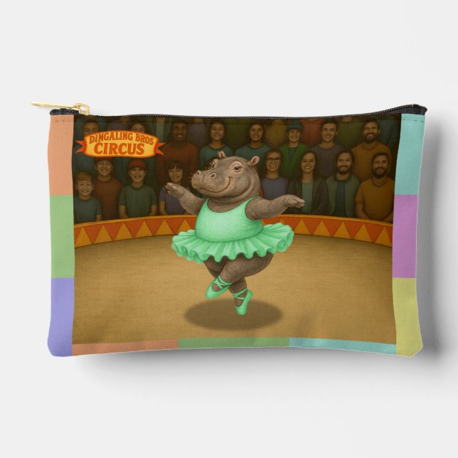 Pochette À Accessoires Helene circus performer (Recto)