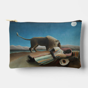 Pochette À Accessoires Henri Rousseau Dormir Gitan Lion Peinture