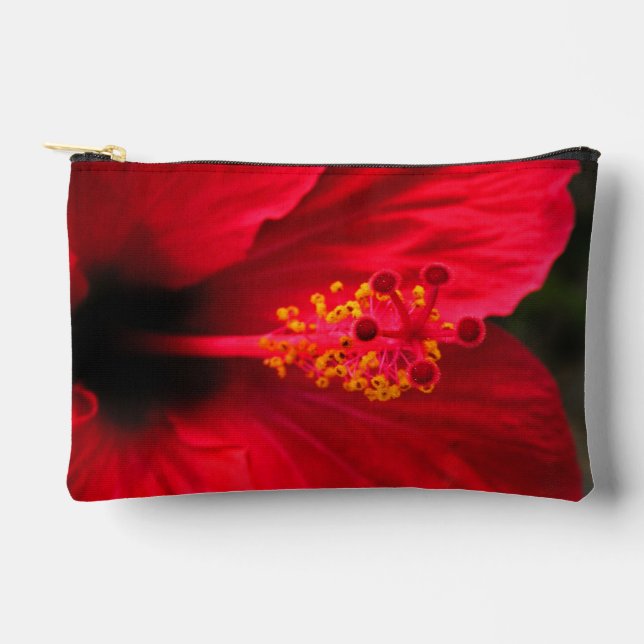 Pochette À Accessoires Hibiscus (Recto)
