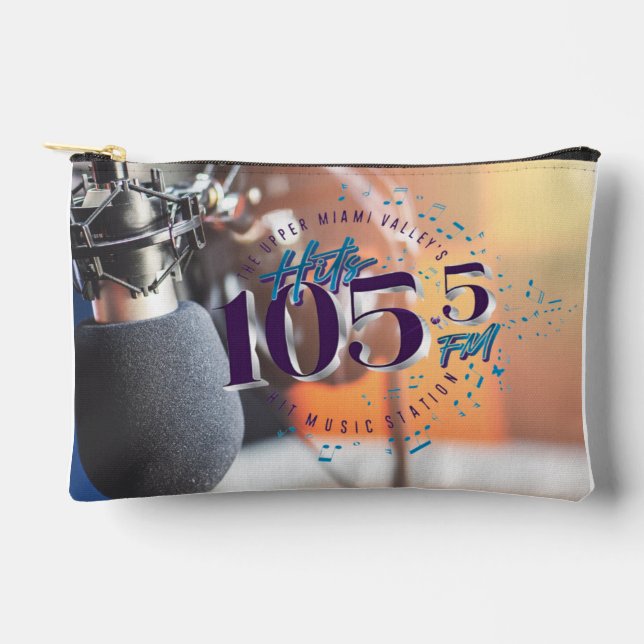 Pochette À Accessoires Hits 105.5 Print Cut Sew Petit Accessoire Pouch (Recto)