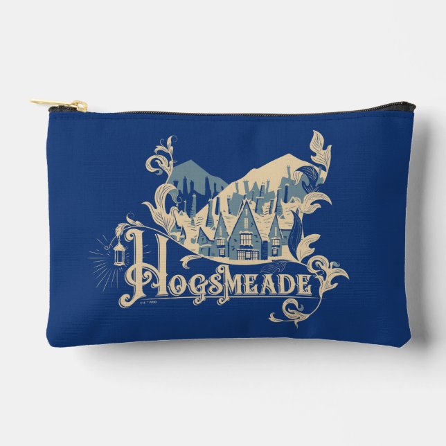 Pochette À Accessoires HOGSMEADE™ Vintage Village Graphique (Recto)