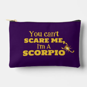 Pochette À Accessoires Horoscope Scorpion Tu ne peux pas m'effrayer Je su