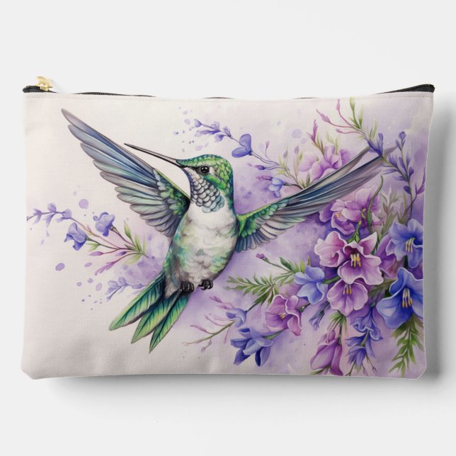 Pochette À Accessoires Hummingbird Garden (Recto)