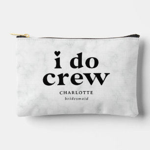Pochette À Accessoires I Do Crew Wedding Party Bridesmaid Cadeau