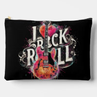 I Love Rock N Roll Guitare Électrique Peinture