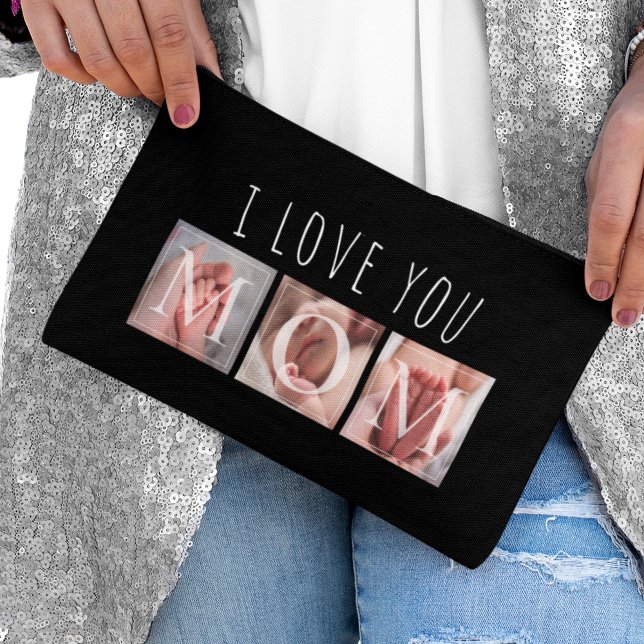Pochette À Accessoires I Love You Mom Photo Small (Créateur téléchargé)