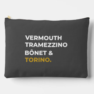 Pochette À Accessoires Icônes alimentaires de Turin - Vermouth, Tramezzin