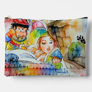 Pochette À Accessoires Illustration d'un conte de fées de Whimsical