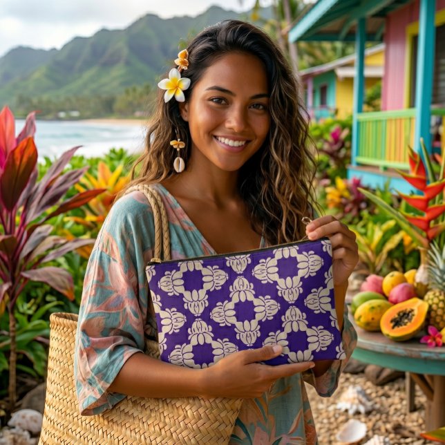 Pochette À Accessoires Impression aloha tropicale (crown flower)