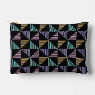 Pochette À Accessoires Impression géométrique abstraite élégante – Modern