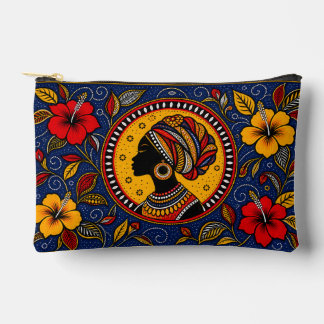 Pochette À Accessoires Imprimé africain Capulana du Mozambique