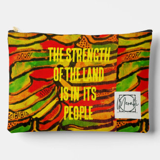 Pochette À Accessoires Imprimé Congo la force de la terre 